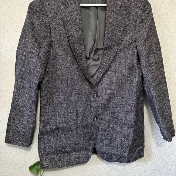 Panhandle Slim Other - Panhandle Slim Charcoal Gray Textured Two-Button Sport Coat